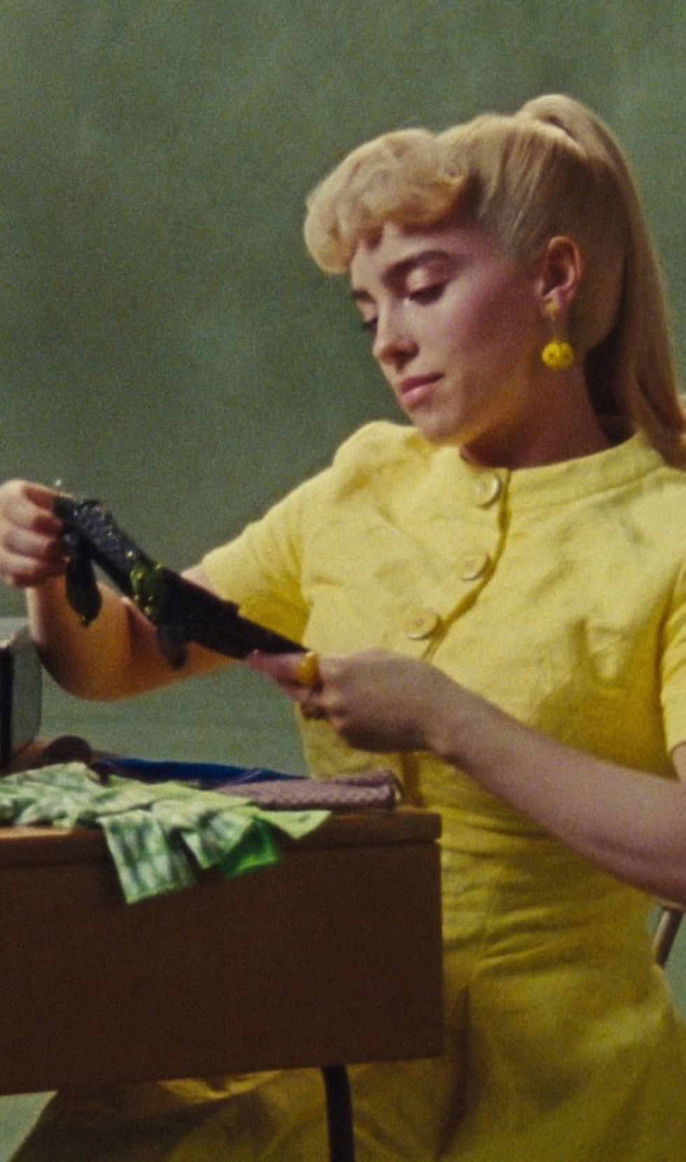 Still image from Billie Eilish's "What I Was Made For?" music video